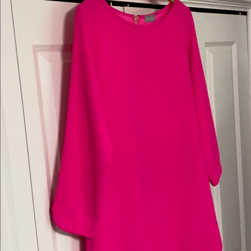 Vibrant pink dress